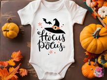 Load image into Gallery viewer, Halloween Bodysuit, Halloween Baby Outfit, Fall Natural Baby Bodysuit, Retro Halloween Baby, Halloween Outfit