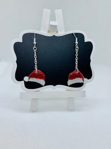 Santa’s Hat  Earrings