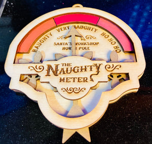 Naughty Meter Ornament