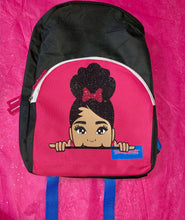 Load image into Gallery viewer, Girls Pink Peekaboo Backpack