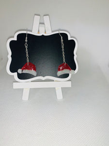 Santa’s Hat  Earrings