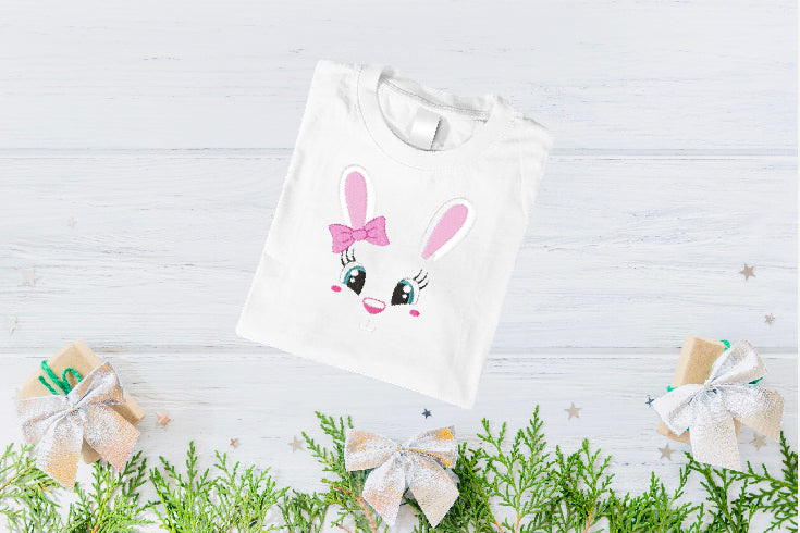 Embroidered Easter T-shirt