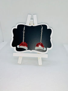 Santa’s Hat  Earrings