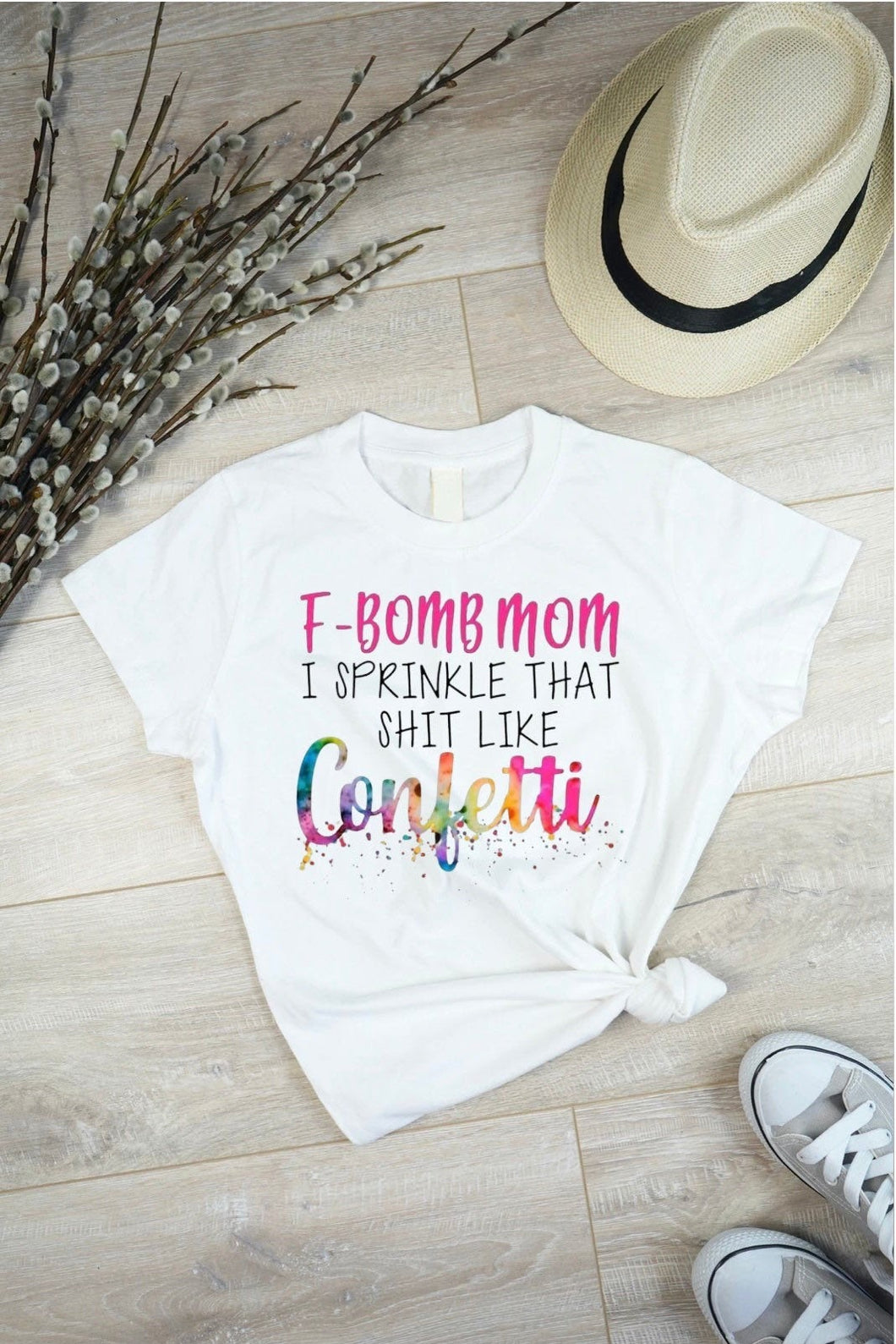 F bomb mom T-shirt