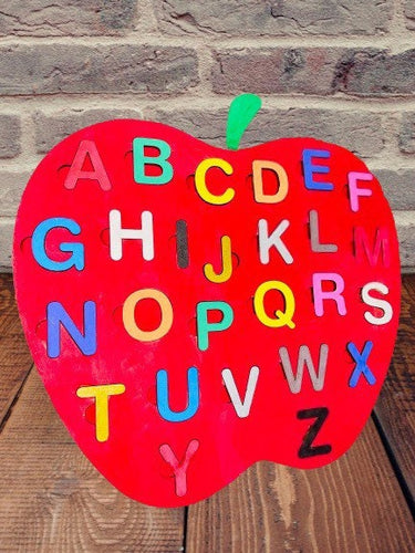 Apple Alphabet Puzzle