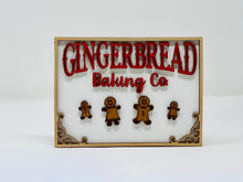 Load image into Gallery viewer, Gingerbread Tiered Tray Set