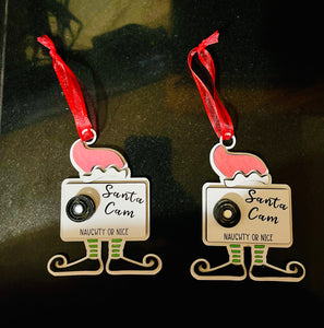 Santa’s  Elf Cam Ornament