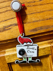 Santa’s  Elf Cam Ornament