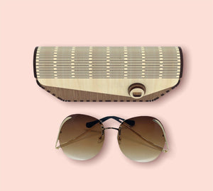 Glasses case, Wooden eye glass case, Sunglasses case makes the perfect custom gift.