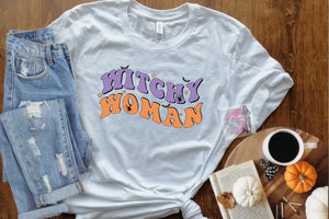 Witchy Woman Halloween T-shirt