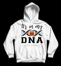 Load image into Gallery viewer, It&#39;s in my DNA Football t-shirt - Football fan shirt - DNA shirt - Gift for Dad - Gift for him - Football shirt