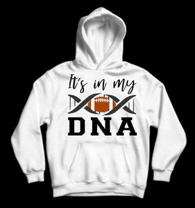 It's in my DNA Football t-shirt - Football fan shirt - DNA shirt - Gift for Dad - Gift for him - Football shirt