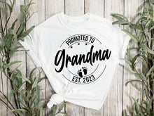 Load image into Gallery viewer, Promoted to Grandma T-shirt