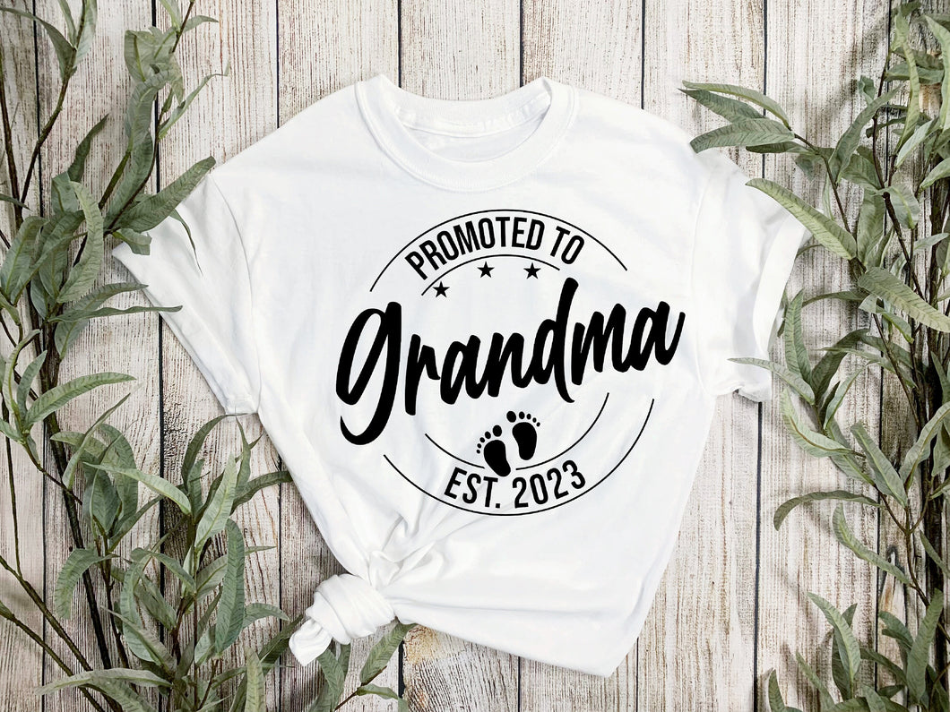 Promoted to Grandma T-shirt