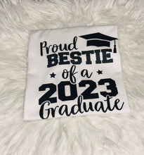 Load image into Gallery viewer, Proud Mom of a 2023 Graduate, Class of 2023 Family Graduation Shirts, Proud Dad of a 2023 Graduate, Proud Family Shirt, Graduation Shirt