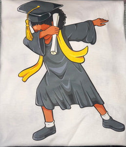 Graduation Shirt, Dabbing Graduation T-shirt, Class Of 2023 Graduate T-shirt