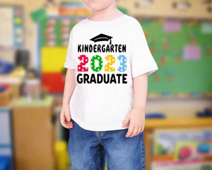 Kindergarten Graduation 2023 Shirt, Last Day of Kindergarten Graduation Gift, Back to School Tee for Kids