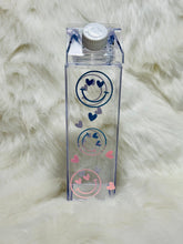 Load image into Gallery viewer, Smiley Face Milk Carton Water Bottle | Smiley Face Water Bottle| Milk Carton Water Bottle | Milk Carton | Decorated Milk Carton Water Bottle