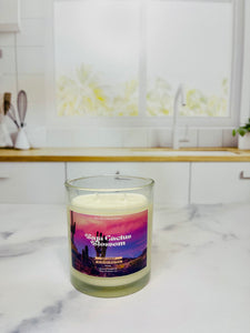 Baja Flower Blossom Candle