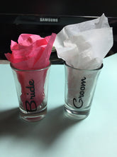 Load image into Gallery viewer, Bride &amp; Groom Shot glasses