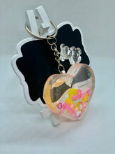 Load image into Gallery viewer, Heart Shaker Keyring