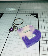 Load image into Gallery viewer, Initial keyring / Purse charm