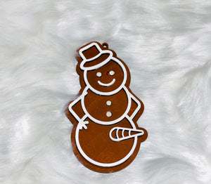 Funny and Naughty Gingerbread Men Christmas Ornaments