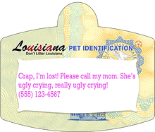 Load image into Gallery viewer, Pet Identification Tag