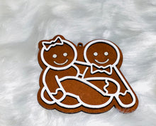 Load image into Gallery viewer, Funny and Naughty Gingerbread Men Christmas Ornaments