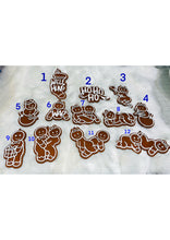 Load image into Gallery viewer, Funny and Naughty Gingerbread Men Christmas Ornaments