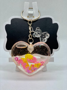 Heart Shaker Keyring