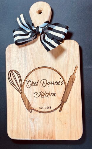 Engraved Cutting board