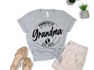 Promoted to Grandma T-shirt