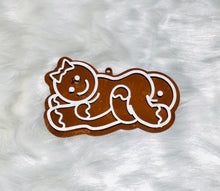 Load image into Gallery viewer, Funny and Naughty Gingerbread Men Christmas Ornaments