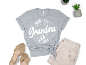 Promoted to Grandma T-shirt