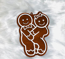 Load image into Gallery viewer, Funny and Naughty Gingerbread Men Christmas Ornaments