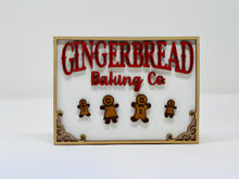 Load image into Gallery viewer, Gingerbread Tiered Tray Set